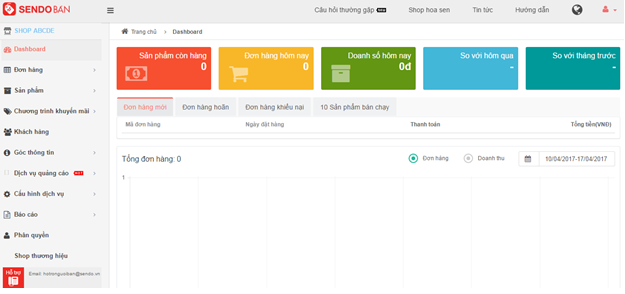 Hướng dẫn cách đăng ký bán hàng trên Sendo chỉ 30 giây cho các shop online