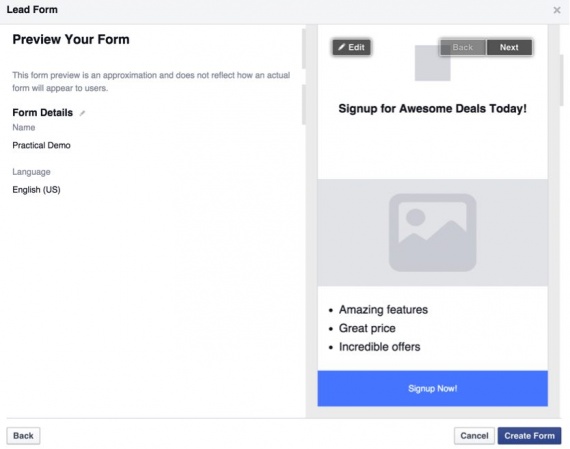 hướng dẫn cài đặt quảng cáo Facebook Leads 12