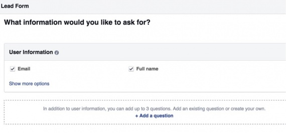 hướng dẫn cài đặt quảng cáo Facebook Leads 6