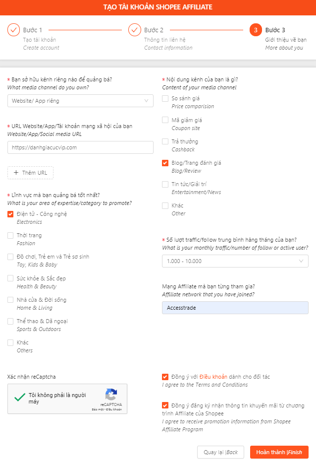 hướng dẫn đăng ký shopee affiliate