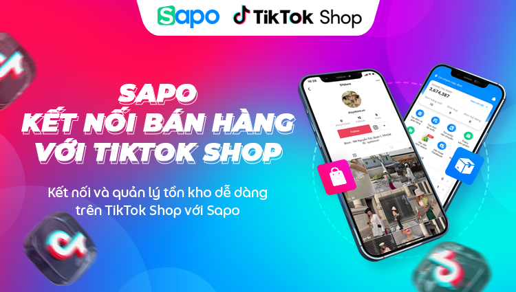 sapo kết nối tiktok shop