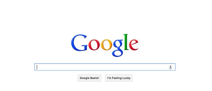 Khoảng trắng trên Google khiến người dùng tập trung vào mục tiêu