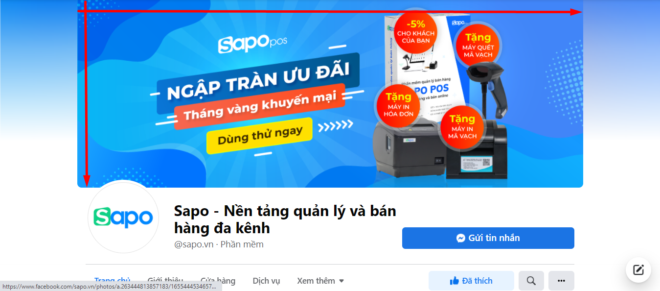 kích thước ảnh bìa fanpage