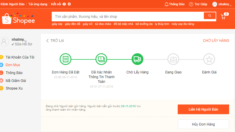 kiem-tra-don-hang-shopee-de-biet-tinh-trang-delay-giao-hang cách bán hàng trên Shopee
