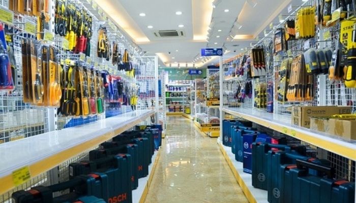 Cửa hàng kinh doanh vật liệu xây dựng