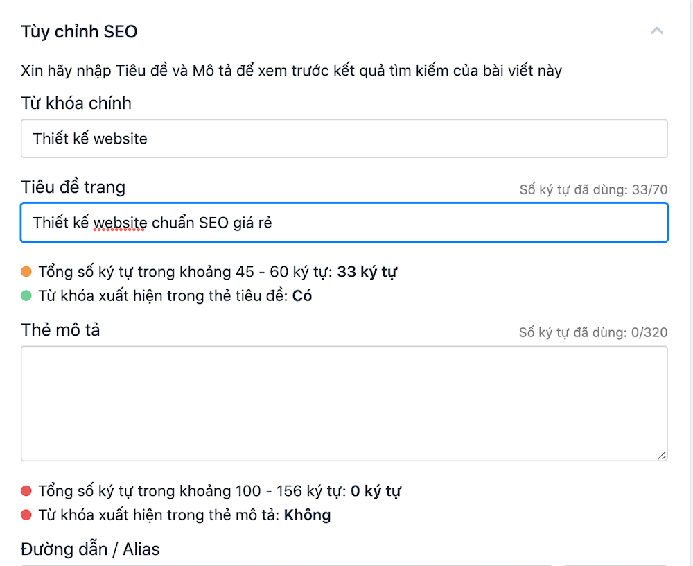 Tối ưu tỷ lệ click - CTR