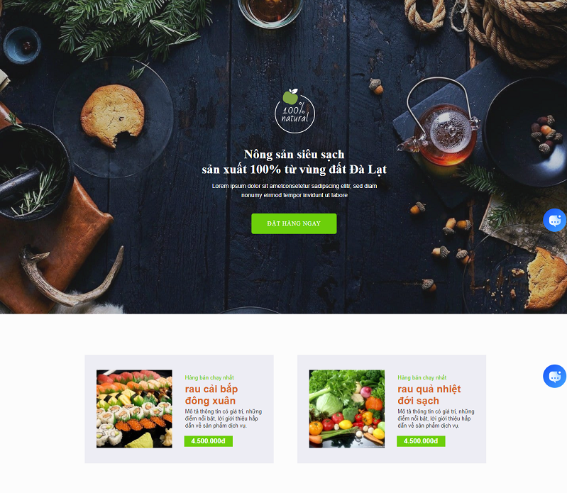 Mẫu ladipage ngành thực phẩm ​
