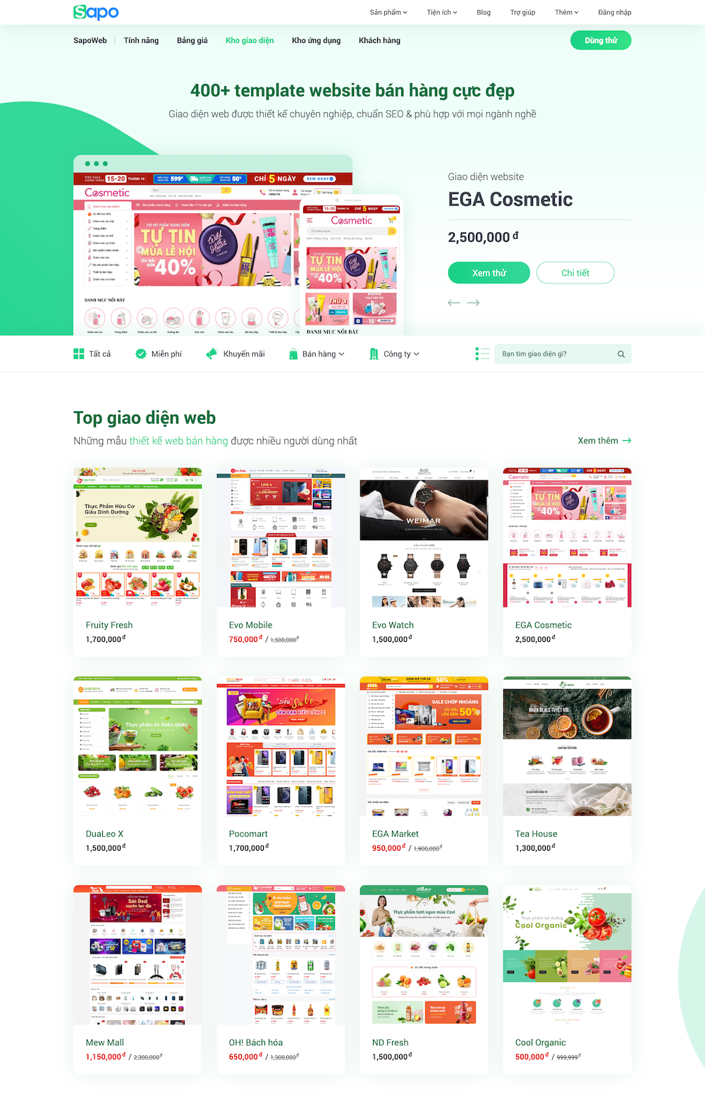 Đầu tư cho website bán hàng online