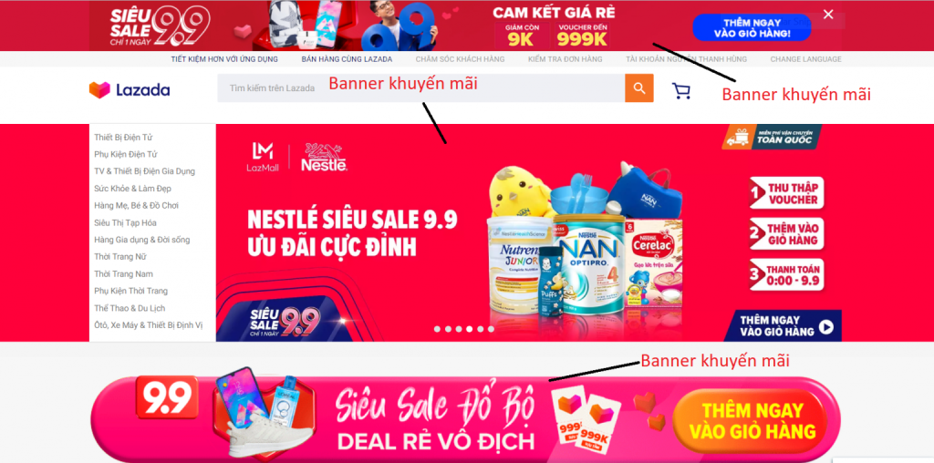 lấy mã giảm giá lazada