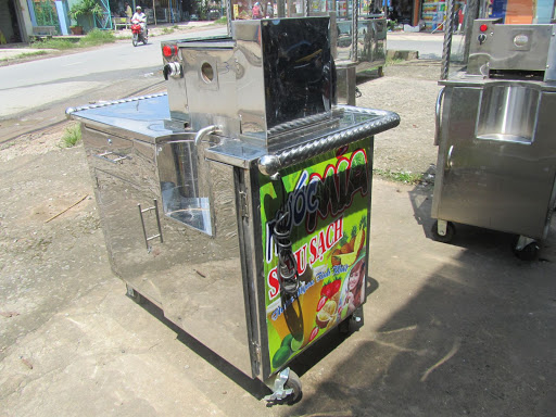 máy ép nước mía liền bàn