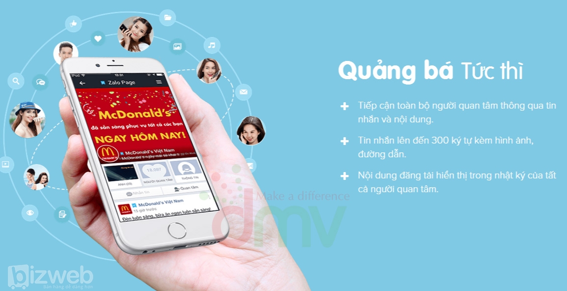 Một số kinh nghiệm bán hàng trên zalo page