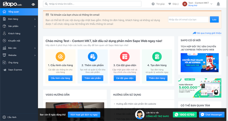 Sapo Web - Đơn vị nhận thiết kế website hàng đầu hiện nay