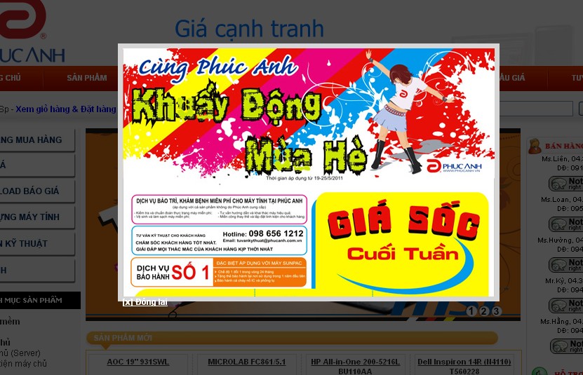 popup website bán hàng 1