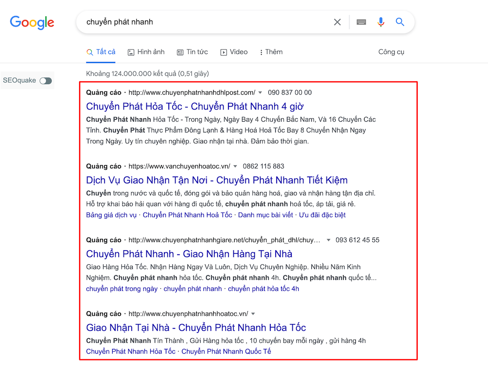 Quảng cáo từ khóa Google Adwords là gì?