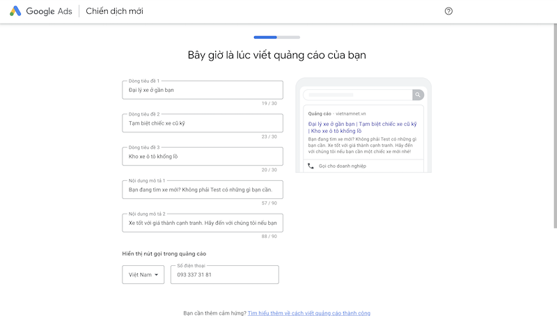 Chiến dịch quảng cáo Google Adwords là gì?