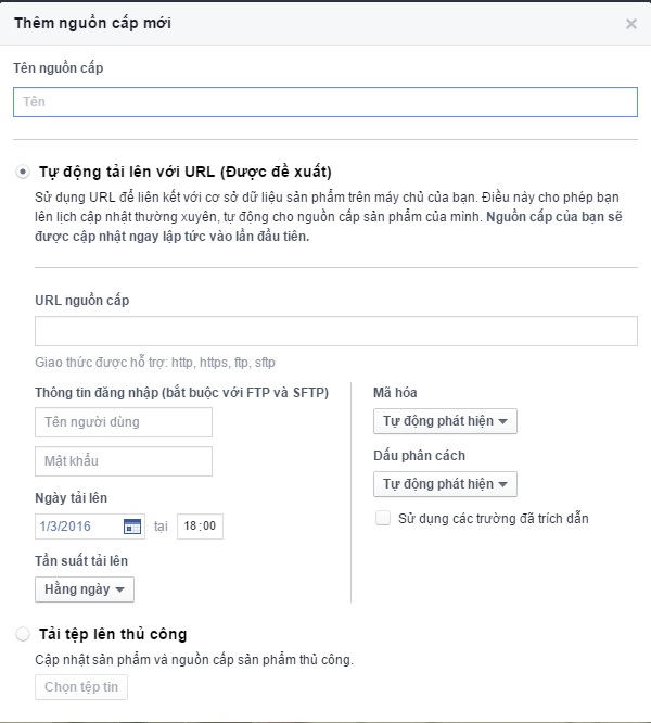 quảng cáo sản phẩm động bán hàng trên Facebook