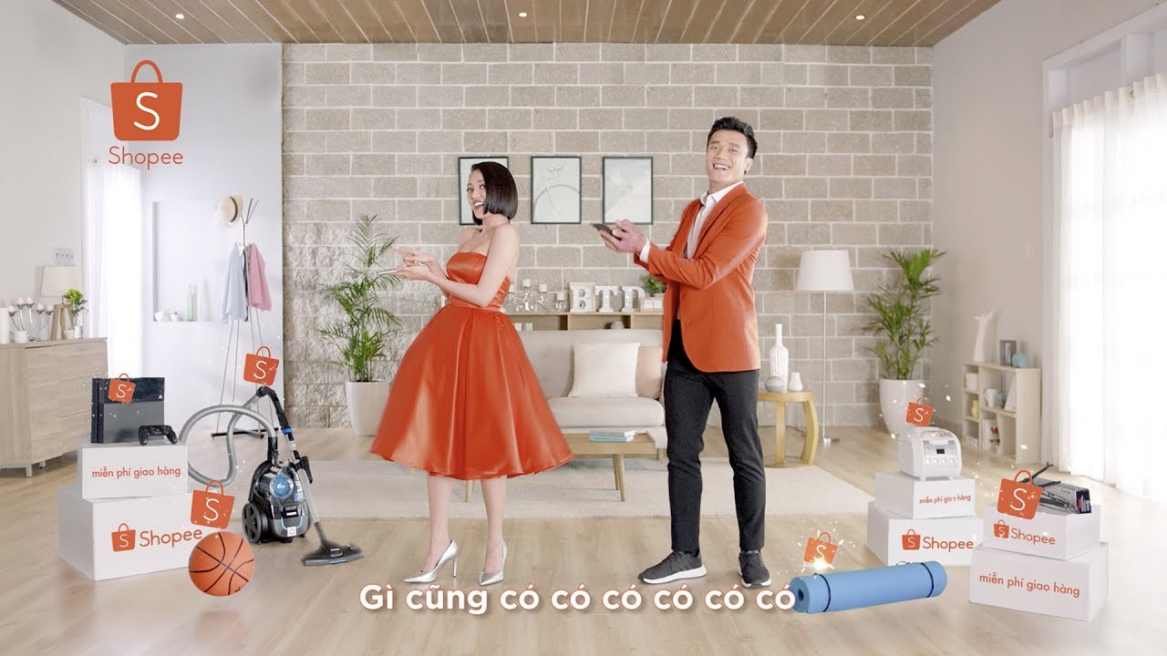 quảng cáo shopee