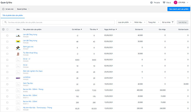 quy trình thanh toán