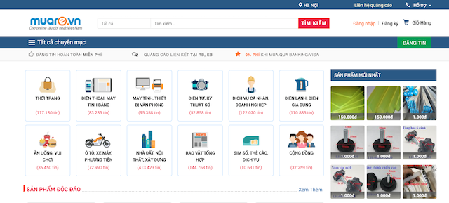 Trang rao vặt Mua rẻ