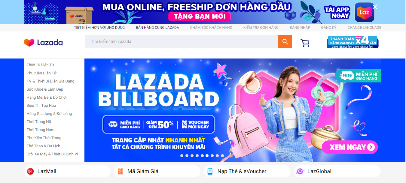 san-lazada sàn lazada