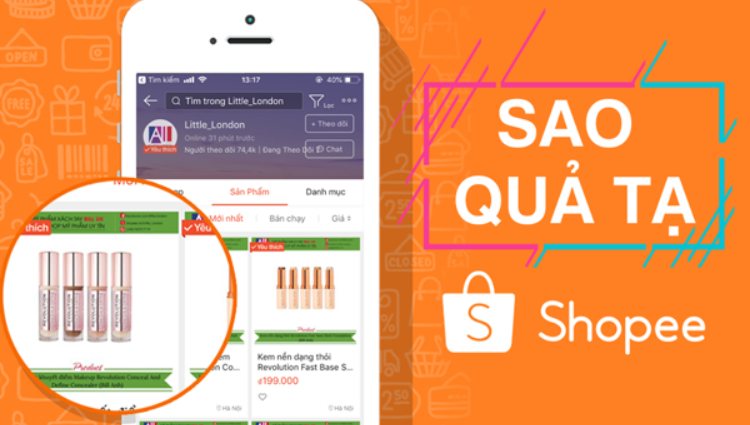 sao quả tạ shopee