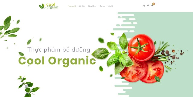 Giao diện Cool Organic