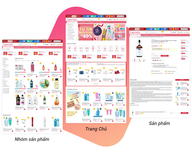 Giao diện EGA cosmetic