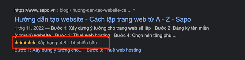 Dạng Review schema