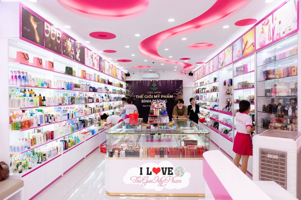 quản lý cửa hàng mỹ phẩm