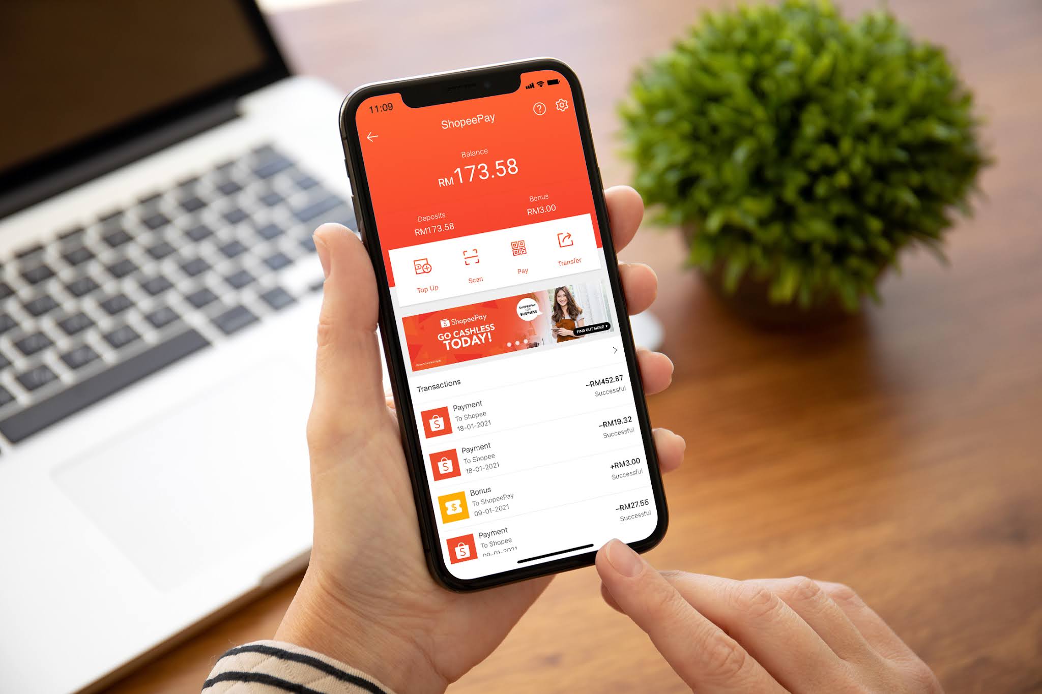 Thanh toán bằng shopee pay