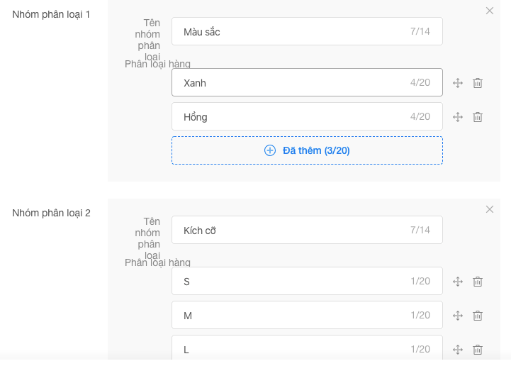 sku sản phẩm shopee là gì