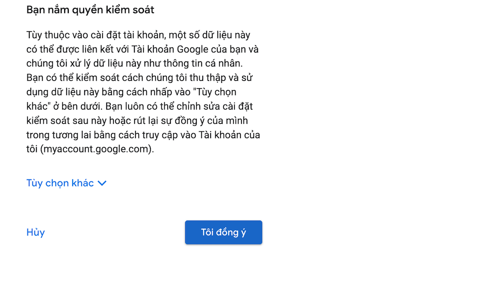 Cách đăng ký tài khoản Google