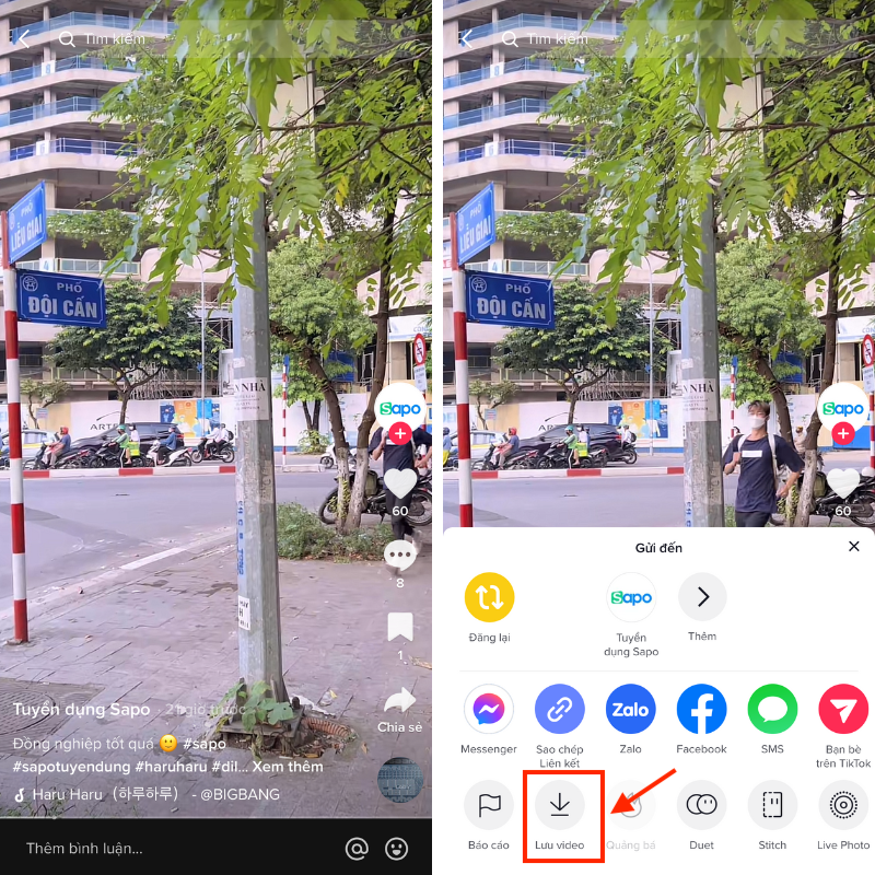 Cách tải video Tik Tok đơn giản