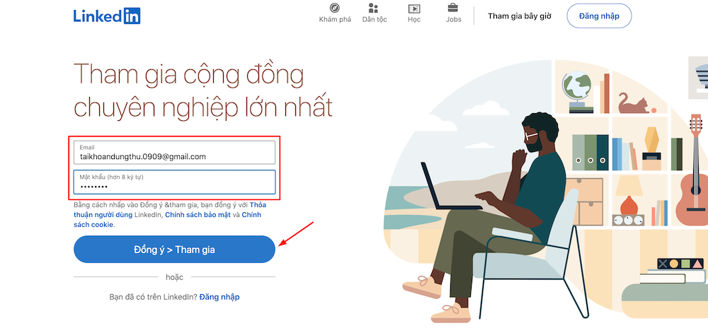 tao-tai-khoan-linkedin-6 Cách tạo tài khoản Linkedin