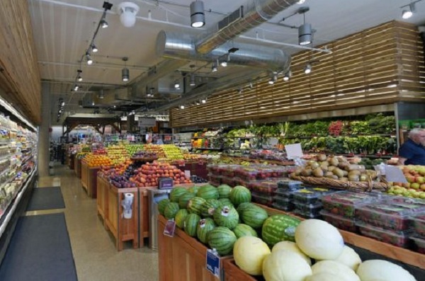 Mẫu thiết kế đặt những mặt hàng liên quan ở cạnh nhau