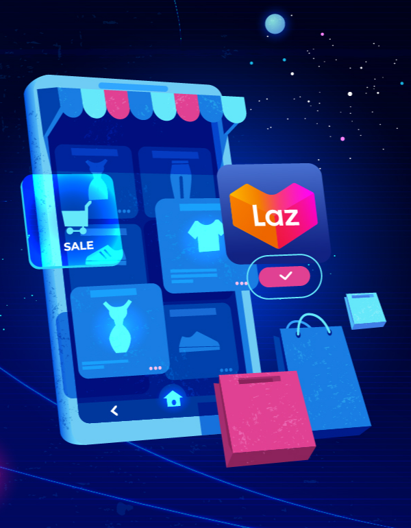 bán hàng trên Lazada bằng điện thoại