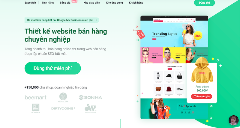 Đơn vị thiết kế website bán hàng