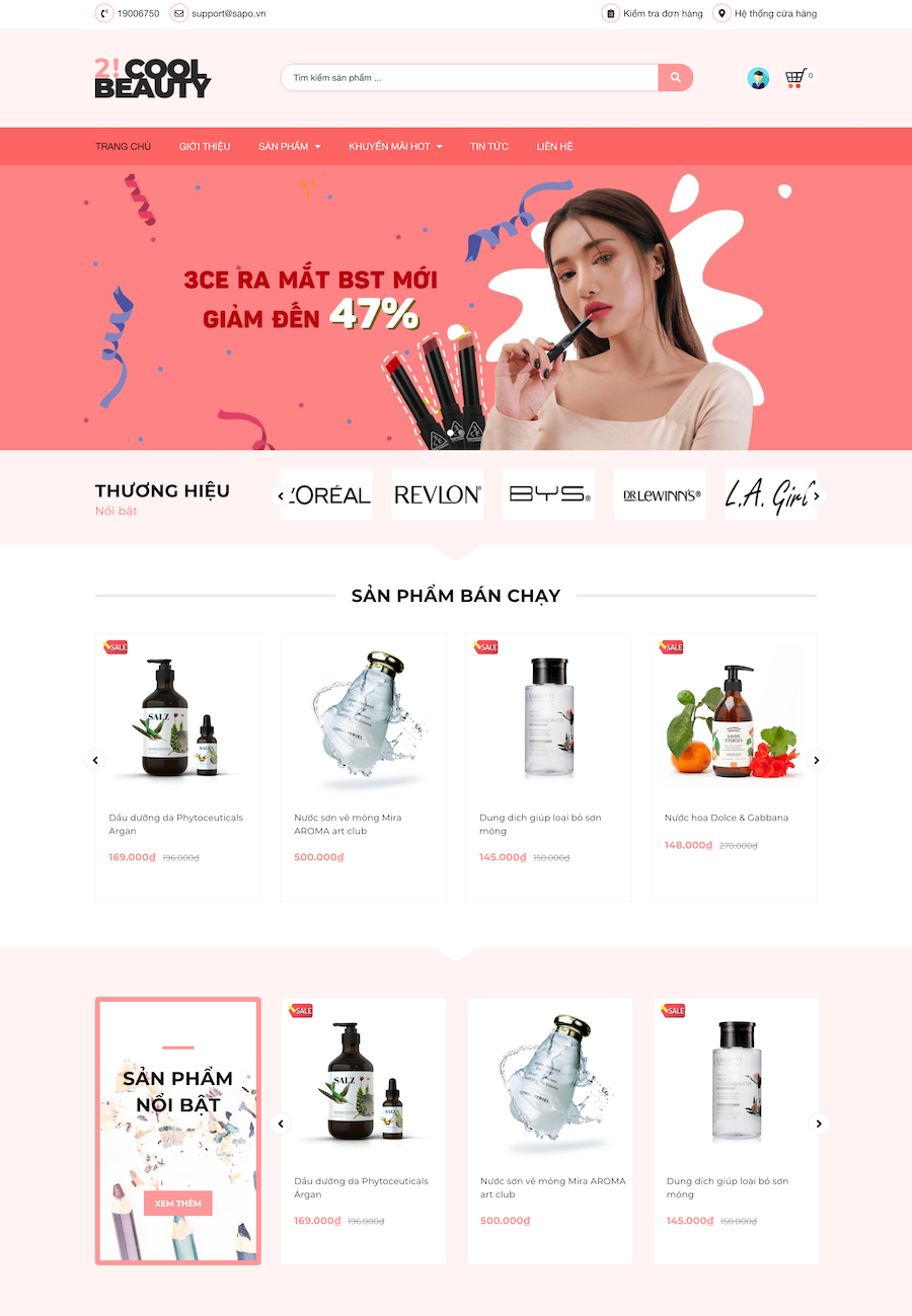 thiết kế website cà mau