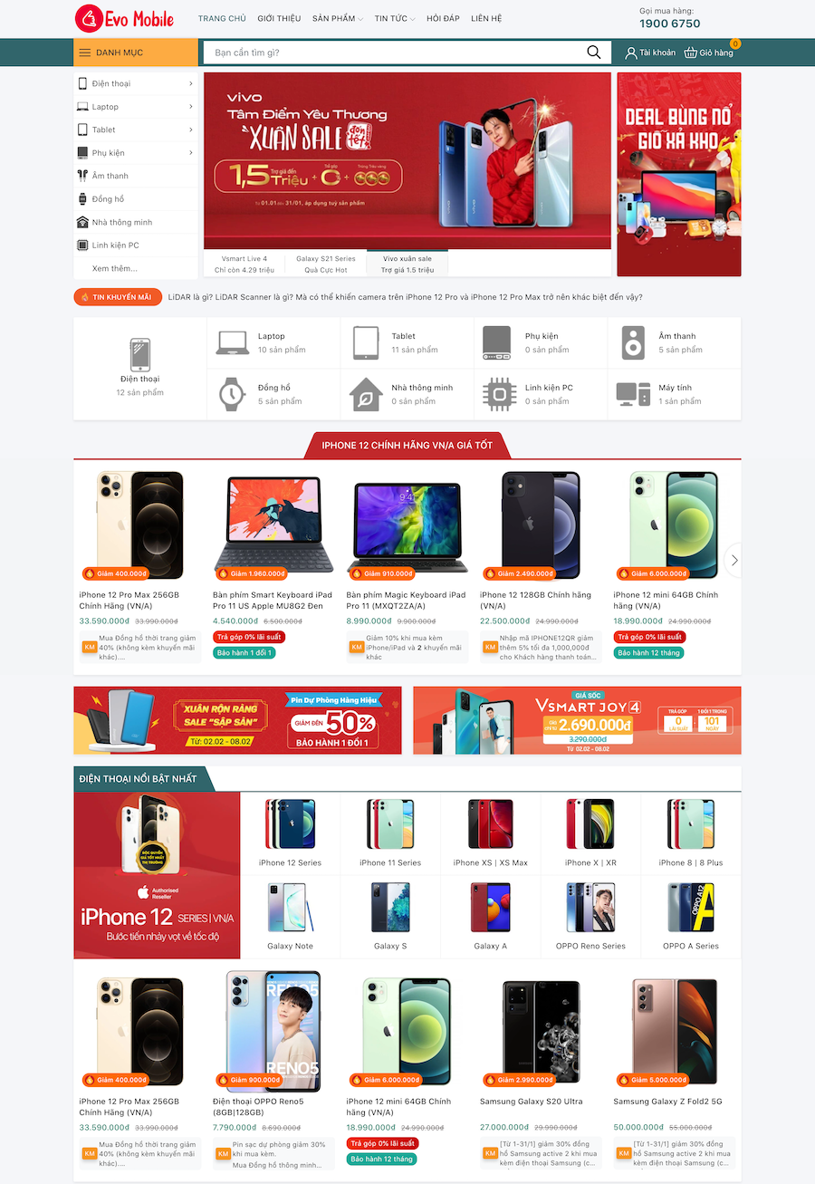 thiết kế website cà mau