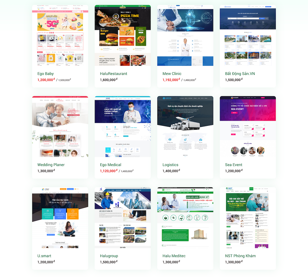 Thiết kế website công ty