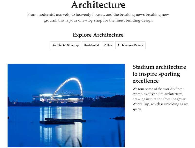 Mẫu thiết kế website xây dựng, kiến trúc Wallpaper