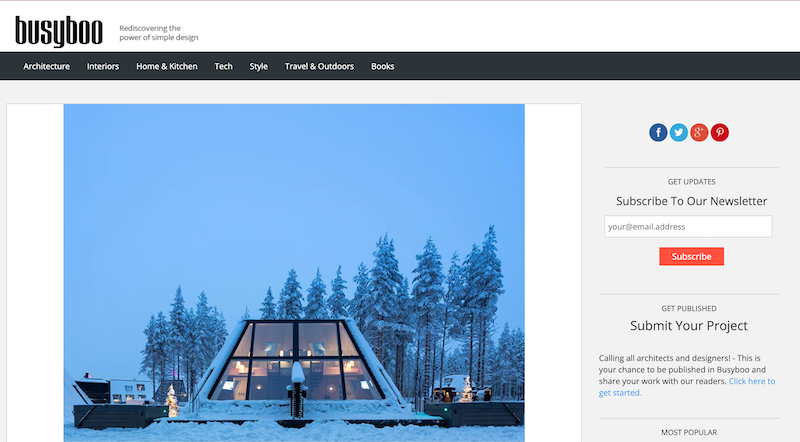 Mẫu thiết kế website xây dựng đẹp Busyboo