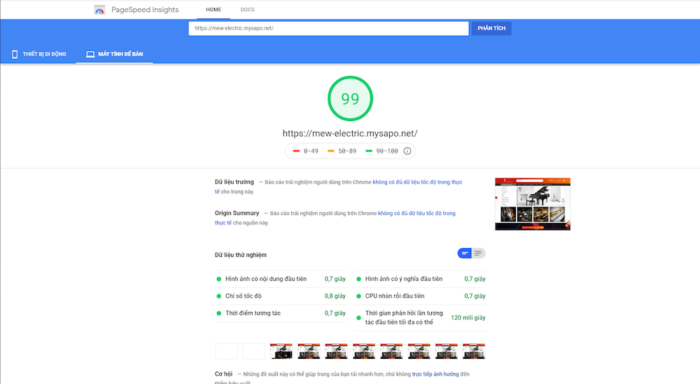 Giao diện website bán nhạc cụ Mew Electric