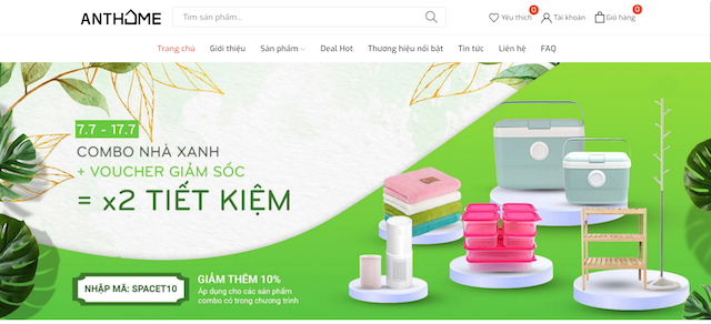 Thiết kế website nội thất