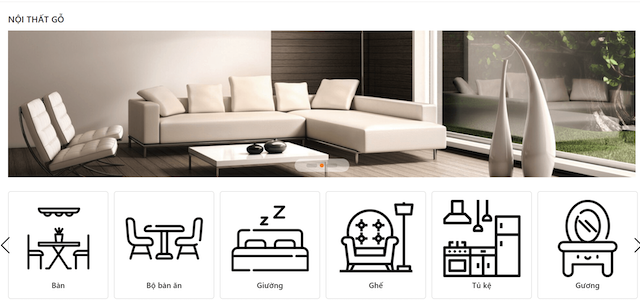 Website nội thất