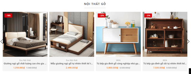 Website nội thất