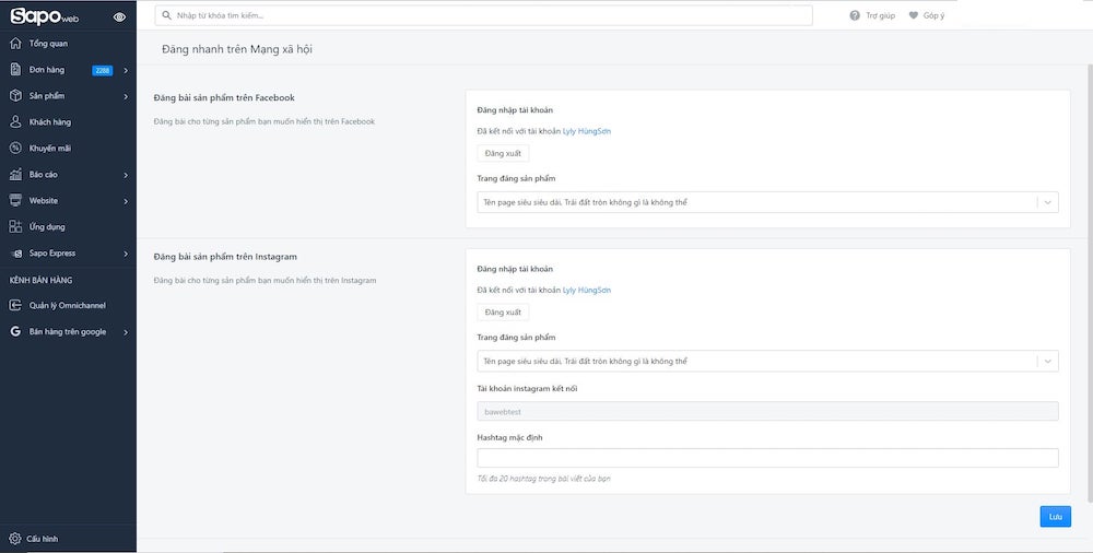 thiet-ke-website-tai-nghe-an-3 Liên kết với các kênh xã hội