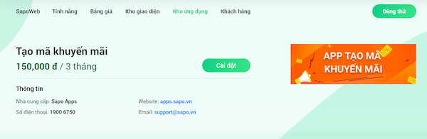Thu hút khách hàng nhanh chóng với App Tạo mã khuyến mãi
