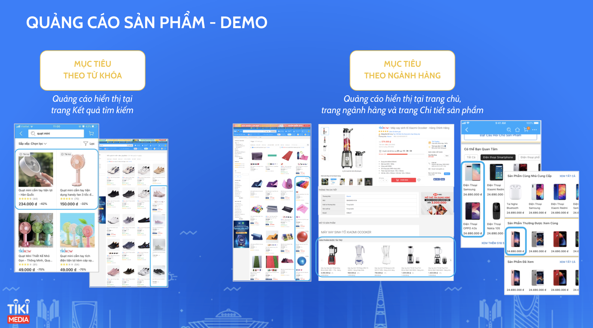 quảng cáo tiki