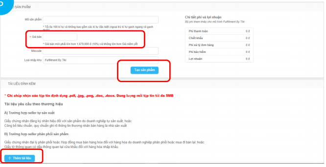 tiki12 Hướng dẫn tạo sản phẩm trên Tiki